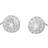 Snö of Sweden Lex Stone Earrings - Silver/Transparent