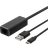 Deltaco ChromeCast RJ45 - USB A/USB Micro B F-M 1m