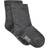 Minymo Sock 2-pack - Dark Grey Melange (5075-131)
