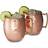 Relaxdays Moscow Mule Mugg 50cl 2st