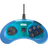 Retro-Bit Sega Mega Drive Mini 6-B Controller - Blue