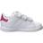 adidas Infant Stan Smith 3 Straps - Footwear White/Footwear White/Bold Pink