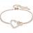 Swarovski Lovely Bracelet - Rose Gold/White