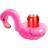 Folat Inflatable Decoration Floating Flamingo Cup Holder Pink