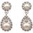 Lily and Rose Sofia Earrings - Silver/Pearls