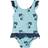 Geggamoja Baby Swim Suit UV 50+ Palmbeach - Blue (132320122)