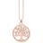 Thomas Sabo Tree of Love Necklace - Rose Gold