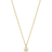 Georg Jensen Daisy Small Necklace - Gold/White