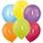 Hisab Joker Latex Ballon 1st Birthday 6-pack