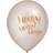Hisab Joker Latex Ballon Hurra Pearl White 6-pack