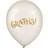 Hisab Joker Latex Ballon Free Pearl White 6-pack