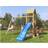 Jungle Gym Wooden Climbing Frame for Garden Cocoon 2 Swing
