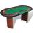 vidaXL Poker Table for 10 Players with Dealer Seat
