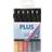 Plus Color Acrylic Paint Mixed Colors 1.2mm 18-pack
