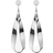 Dyrberg/Kern Arc Earrings - Silver