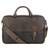 Barbour Wax Leather Briefcase - Olive