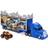 Spin Master Monster Jam Official 2 in 1 Transforming Hauler with El Toro Loco Truck 1:64