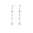 Pernille Corydon Afterglow Sea Earchains - Silver/Blue/Agate