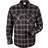 Fristads Kansas 7421 MSF Flannel Shirt - Black