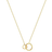 Sophie By Sophie Mini Circle Necklace - Gold