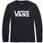 Vans Boy's Classic Long Sleeve T-shirt - Black/White (VN000XOIY28)