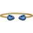 Caroline Svedbom Mini Drop Bracelet - Gold/Royal Blue Delite