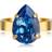 Caroline Svedbom Mini Drop Ring - Gold/Royal Blue Delite