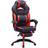 Songmics Racing Style Footrest Gaming Chair - Black/Red