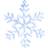 Star Trading Snowflake Antarctica Julstjärna 40cm