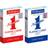 Waddingtons Number 1 Playing Cards - Red and Blue Twin Pack