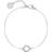 Edblad Monaco Mini Bracelet - Silver/Transparent