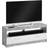 FMD 428710 Concrete Grey/Glossy White TV-bänk 120x50cm