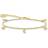 Thomas Sabo Star & Moon Bracelet - Gold/White