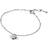 Michael Kors Love Heart Bracelet - Silver/Transparent