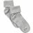 Minymo Baby Rib Sock 2-pack - Light Gray Melange (5068 LG-130)