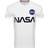 Alpha Industries NASA Reflective T-Shirt - White/Blue