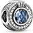 Pandora Sparkling Crown O Charm - Silver/Blue/Transparent