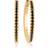 Sif Jakobs Ellera X-Grande Earrings - Gold/Black