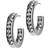 Edblad Andorra Mini Earrings - Silver/Transparent