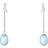 Georg Jensen Dew Drop Earrings - Silver/Blue