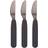 Filibabba Silikon Knivar 3-pack Stone Grey