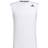 adidas Techfit Sleeveless Fitted Tank Top Men - White
