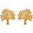 ByBiehl Tree of Life Earrings - Gold