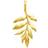 Julie Sandlau Little Tree Of Life Pendant - Gold