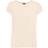 Vero Moda Sleeved Lurex T-shirt - White/Pristine