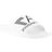 Emporio Armani Maxi Logo Slide - White