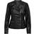 Only Leather Look Jacket - Black