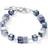 Coeur de Lion Geocube Bracelet - Silver/Blue