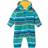Frugi Ted Fleece Snuggle Suit - Tobermory Rainbow Stripe