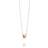 Efva Attling Miss Butterfly and Stars Necklace - Gold/Diamonds
